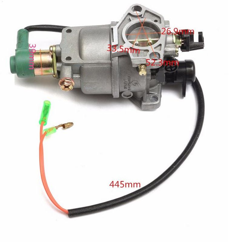 Aggregat forgasser (automatchoke)