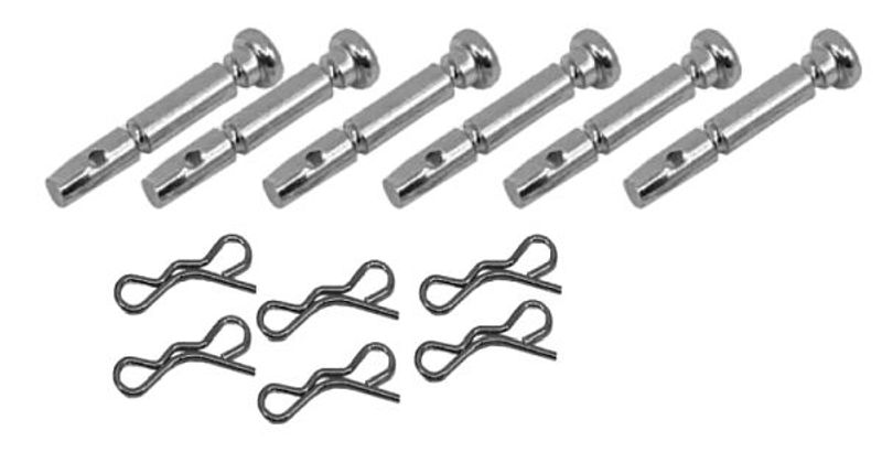Brytepinne / Brytebolt 6 mm - NJ-01 - 6 pack